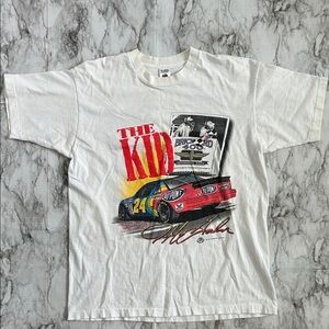 Vintage nascar single stitch T-shirt Jeff Gordon The Kid 1994 Brickyard 400 90s